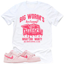 Load image into Gallery viewer, BW Ice Cream Shop Shirt | Retro Dunk Triple Pink Sneaker Match Tee