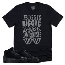 Load image into Gallery viewer, Can&#39;t You See Shirt | Retro Air Jordan 3 Black Cat Sneaker Match Tee