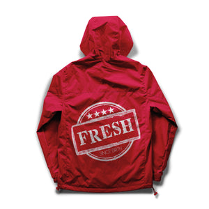 Certified Fresh | Retro Air Jordan 12 Cherry Red Windbreaker