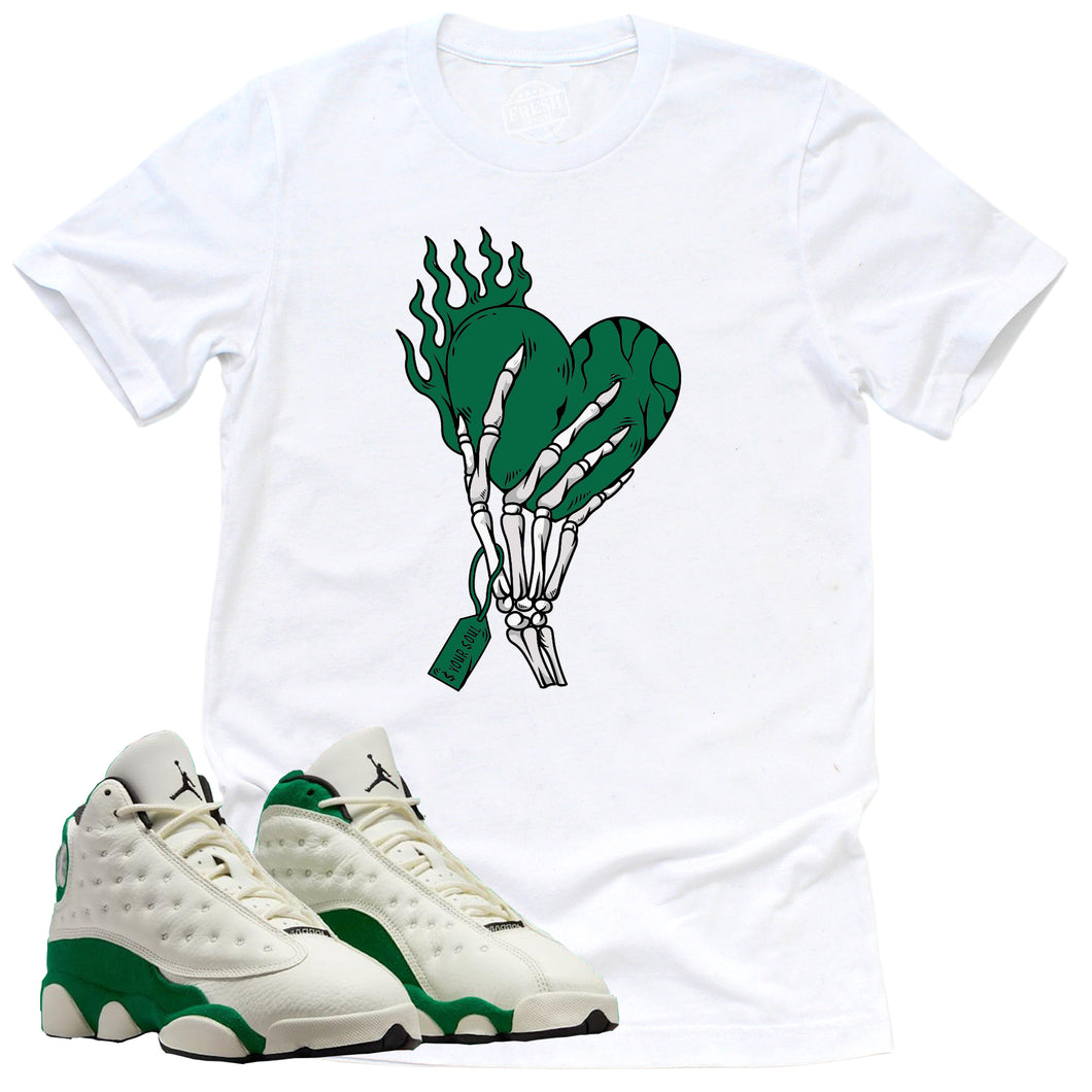 Cost Your Soul Shirt | Retro Air Jordan 13 Court Of Legends Sneaker Match Tee