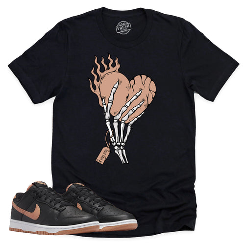 Cost Your Soul Shirt | Retro Dunk Low Amber Brown Sneaker Match Tee