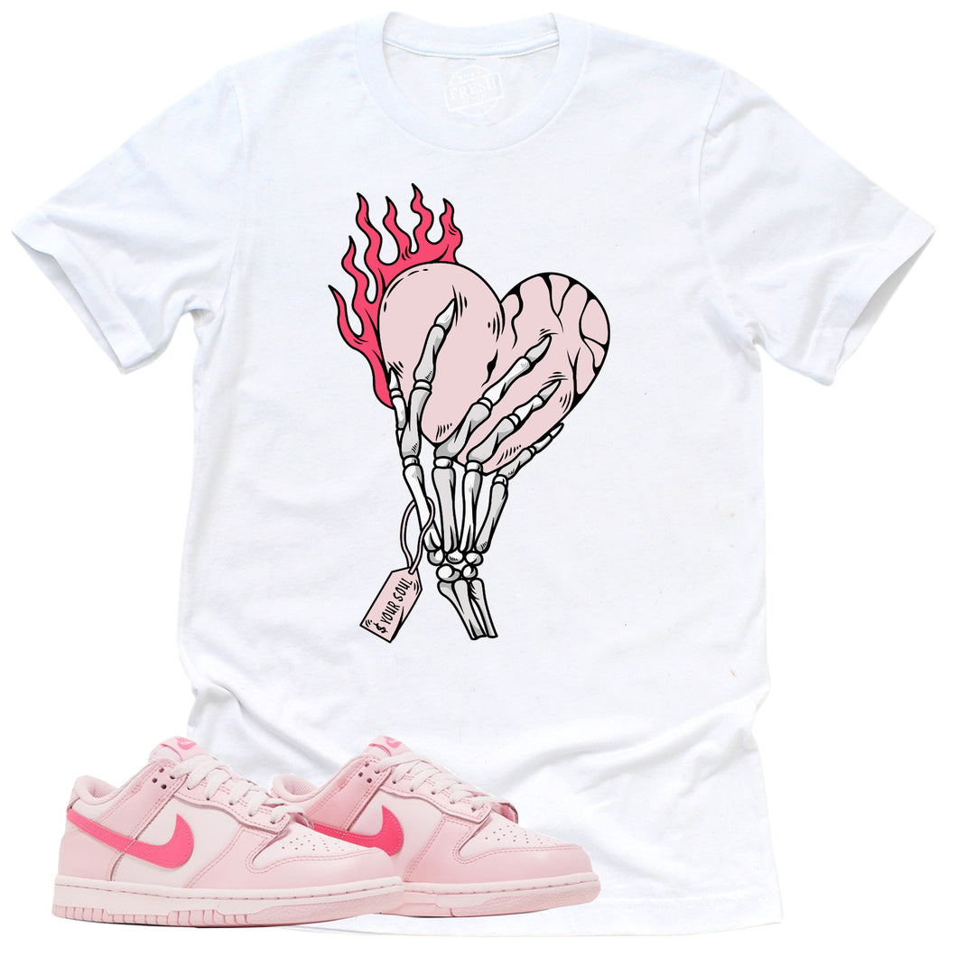 Cost Your Soul Shirt | Retro Dunk Triple Pink Sneaker Match Tee