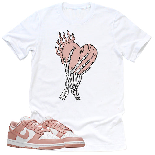 Cost Your Soul Shirt | Retro Dunk Low White Rose Whisper Sneaker Match Tee