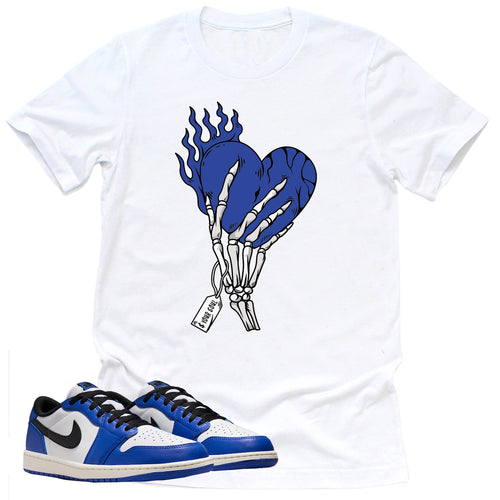 Cost Your Soul Shirt | Retro Air Jordan 1 Low Game Royal Sneaker Match Tee