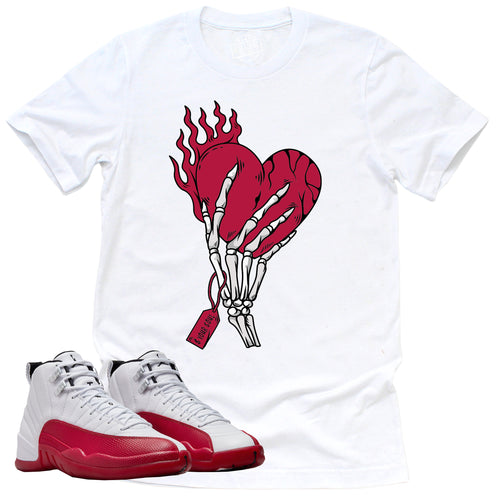 Cost Your Soul Shirt | Retro Air Jordan 12 Cherry Red Sneaker Match Tee