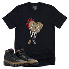 Load image into Gallery viewer, Cost Your Soul Shirt | Retro Air Jordan 9 Olive Sneaker Match Tee