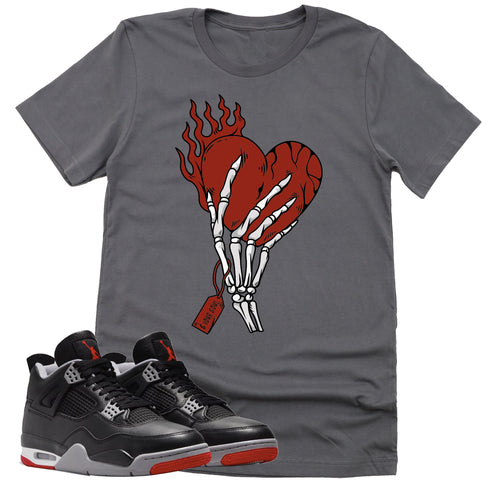 Cost Your Soul Shirt | Retro Air Jordan 4 BRED Reimagined Sneaker Match Tee