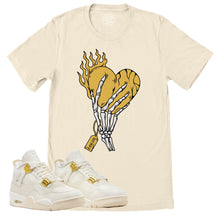 Load image into Gallery viewer, Cost Your Soul Shirt | Retro Air Jordan 4 Sail Gold Sneaker Match Tee