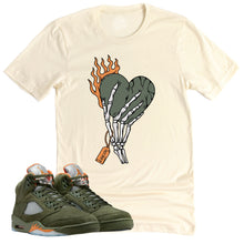 Load image into Gallery viewer, Cost Your Soul Shirt | Air Jordan 5 Olive Sneaker Match Tee