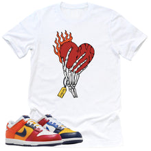 Load image into Gallery viewer, Cost Your Soul Shirt | Retro Dunk Low Midnight Navy And Varsity Red Sneaker Match Tee