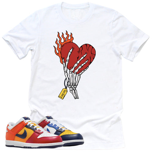 Cost Your Soul Shirt | Retro Dunk Low Midnight Navy And Varsity Red Sneaker Match Tee