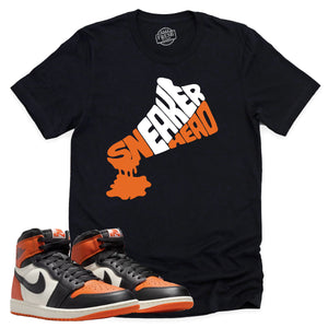 Dripping Sneakerhead Shirt | Retro Air Jordan 1 Shattered Backboard Sneaker Match Tee