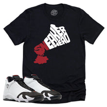 Load image into Gallery viewer, Dripping Sneakerhead Shirt | Air Jordan 14 Black Toe Sneaker Match Tee