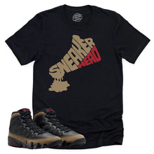 Load image into Gallery viewer, Dripping Sneakerhead Shirt | Retro Air Jordan 9 Olive Sneaker Match Tee