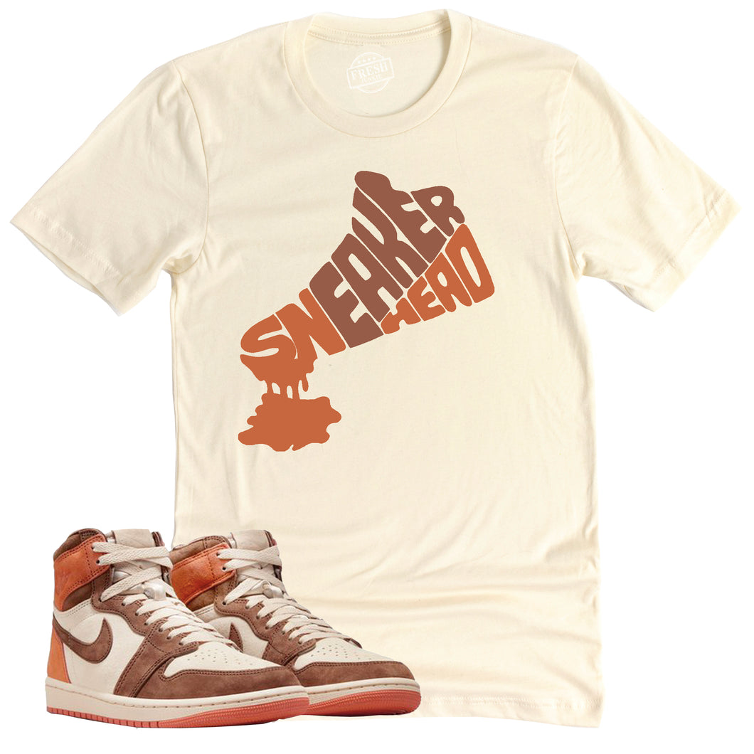 Dripping Sneakerhead Shirt | Air Jordan 1 Cacao Sneaker Match Tee