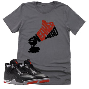 Dripping Sneakerhead Shirt | Retro Air Jordan 4 BRED Reimagined Sneaker Match Tee