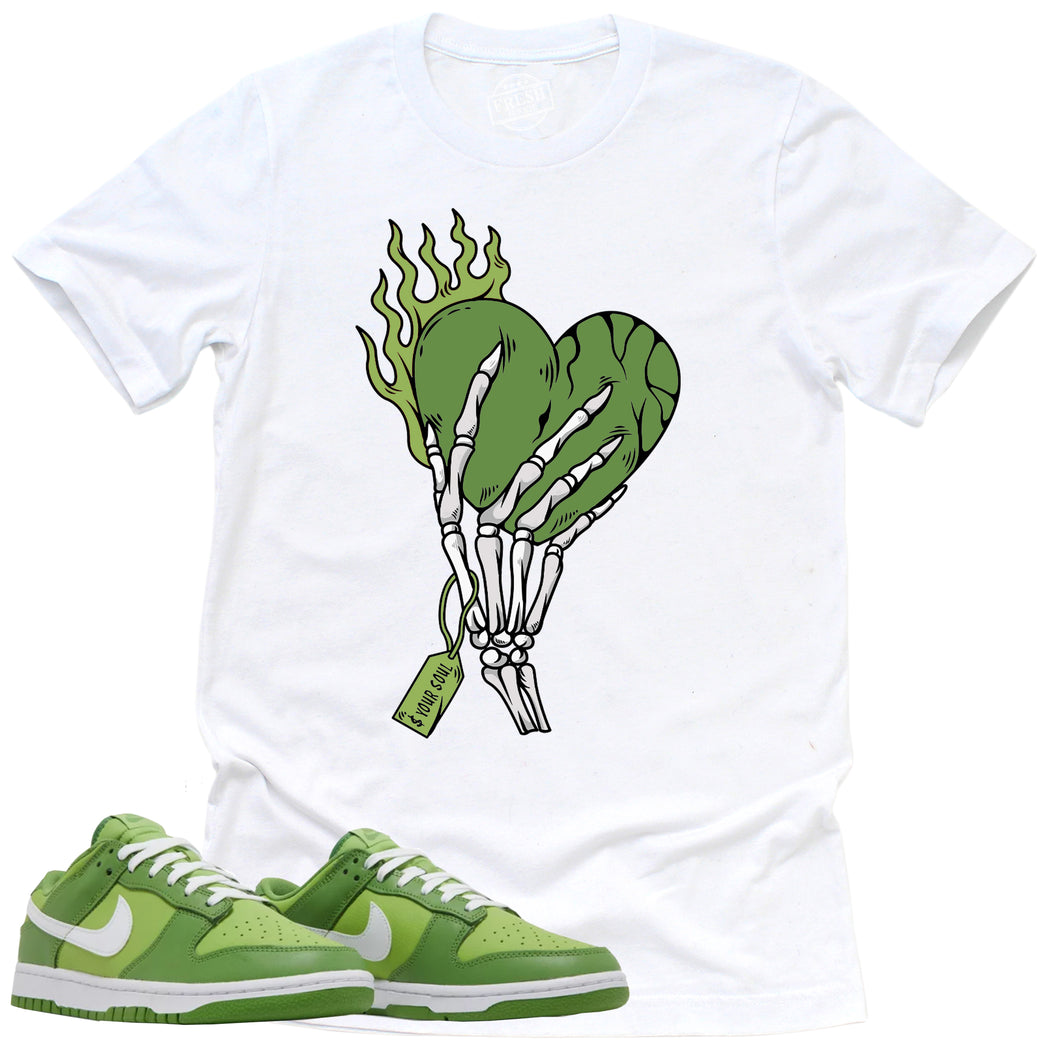 Cost Your Soul Shirt | Retro Dunk Low Chlorophyll Sneaker Match Tee