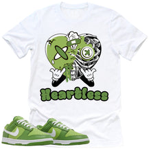 Load image into Gallery viewer, Heartless Shirt | Retro Dunk Low Chlorophyll Sneaker Match Tee