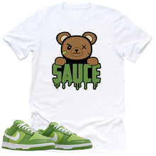 Load image into Gallery viewer, Sauce Shirt | Retro Dunk Low Chlorophyll Sneaker Match Tee