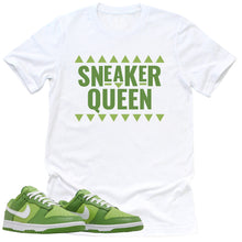 Load image into Gallery viewer, Sneaker Queen Shirt | Retro Dunk Low Chlorophyll Sneaker Match Tee