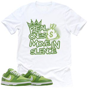 Real Ones Shirt | Retro Dunk Low Chlorophyll Sneaker Match Tee