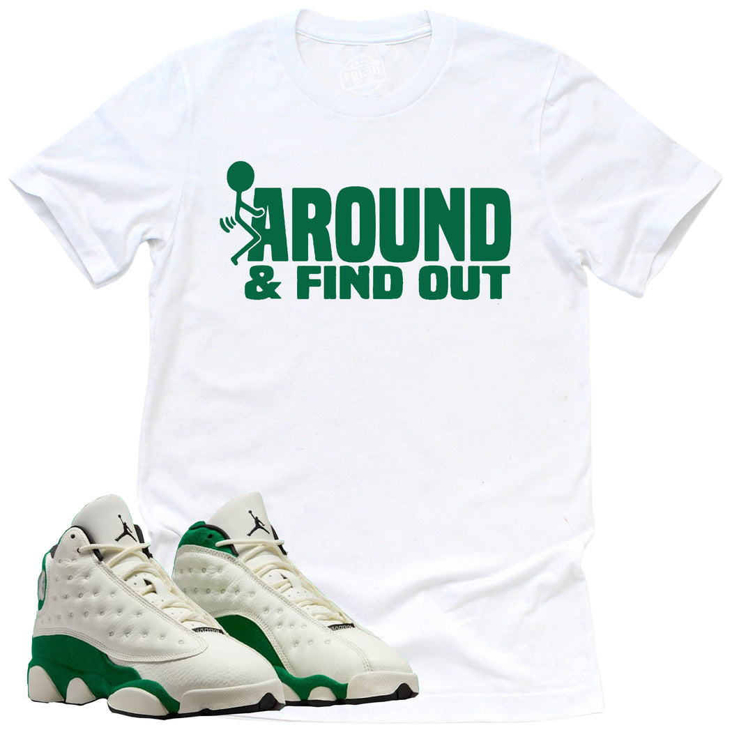 Find Out Shirt | Retro Air Jordan 13 Court Of Legends Sneaker Match Tee