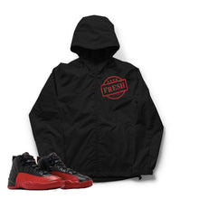 Load image into Gallery viewer, Certified Fresh | Retro Air Jordan 12 Flu Game Windbreaker