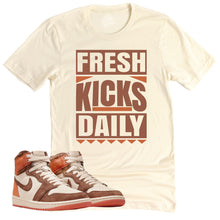 Load image into Gallery viewer, Fresh Kicks Daily Shirt | Air Jordan 1 Cacao Sneaker Match Tee