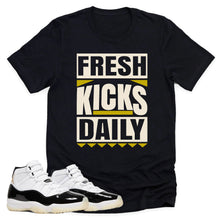 Load image into Gallery viewer, Fresh Kicks Daily Shirt | Retro Air Jordan 11 Gratitude Sneaker Match Tee