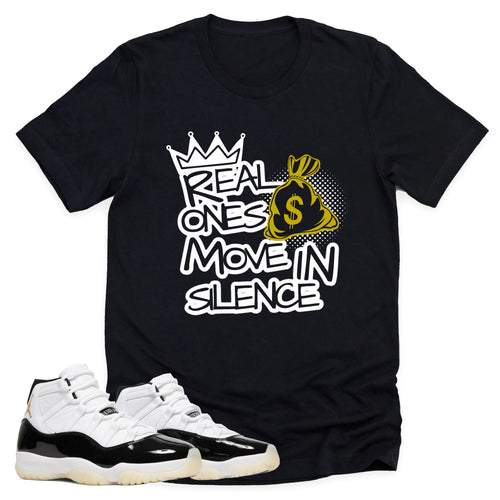 Real Ones Shirt | Retro Air Jordan 11 Gratitude Sneaker Match Tee