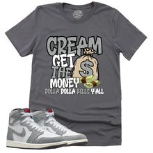 Load image into Gallery viewer, Cream Shirt | Retro Air Jordan 1 Washed Heritage Sneaker Match Tee