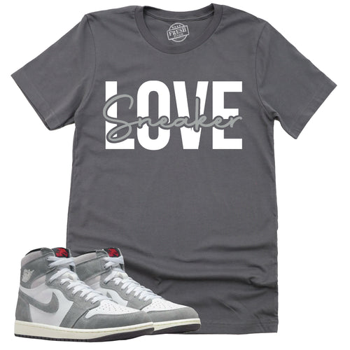 Sneaker Love Shirt | Retro Air Jordan 1 Washed Heritage Sneaker Match Tee