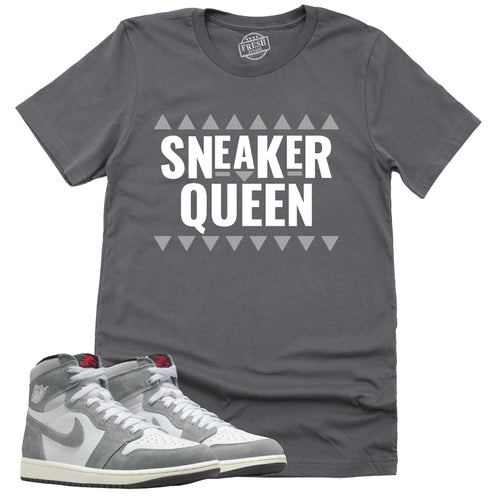 Sneaker Queen Shirt | Retro Air Jordan 1 Washed Heritage Sneaker Match Tee