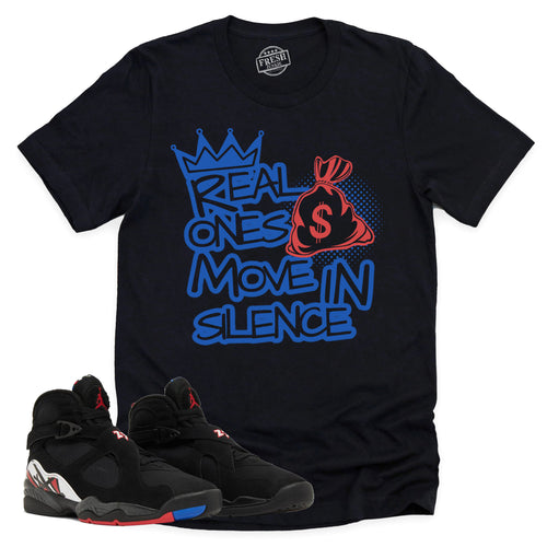 Real Ones Shirt | Air Jordan 8 Playoffs Sneaker Match Tee