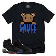 Load image into Gallery viewer, Sauce Shirt | Air Jordan 8 Playoffs Sneaker Match Tee