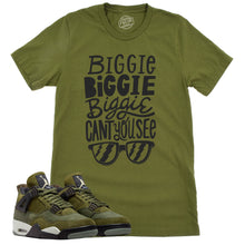 Load image into Gallery viewer, Can&#39;t You See Shirt | Retro Air Jordan 4 Craft Olive Sneaker Match Tee