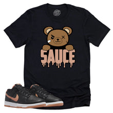 Load image into Gallery viewer, Sauce Shirt | Retro Dunk Low Amber Brown Sneaker Match Tee