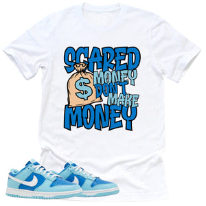 Scared Money Shirt | Retro Dunk Low Argon Sneaker Match Tee