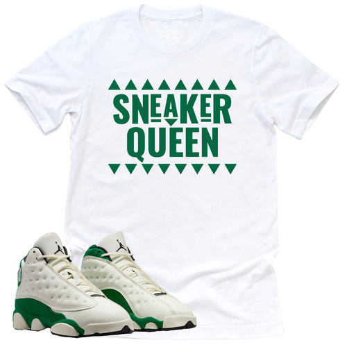 Sneaker Queen Shirt | Retro Air Jordan 13 Court Of Legends Sneaker Match Tee