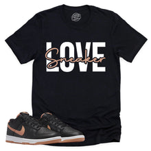 Load image into Gallery viewer, Sneaker Love Shirt | Retro Dunk Low Amber Brown Sneaker Match Tee