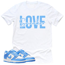 Load image into Gallery viewer, Sneaker Love Shirt | Retro Dunk Low University Blue Sneaker Match Tee