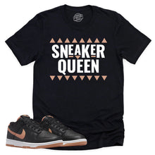 Load image into Gallery viewer, Sneaker Queen Shirt | Retro Dunk Low Amber Brown Sneaker Match Tee