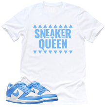 Load image into Gallery viewer, Sneaker Queen Shirt | Retro Dunk Low University Blue Sneaker Match Tee