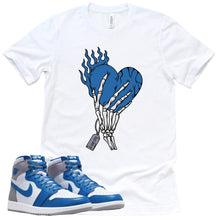 Load image into Gallery viewer, Cost Your Soul Shirt | Retro Air Jordan 1 True Blue Sneaker Match Tee