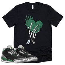 Load image into Gallery viewer, Cost Your Soul Shirt | Retro Air Jordan 3 Pine Green Sneaker Match Tee