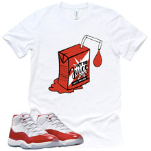 Load image into Gallery viewer, I Got The Juice | Retro Air Jordan 11 Cherry Red Sneaker Match Tee