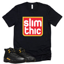 Load image into Gallery viewer, Slim Thic | Retro Air Jordan 12 Black Taxi Sneaker Match Tee