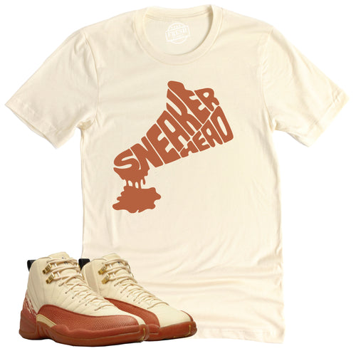 Sneakerhead Drip Shirt | Retro Air Jordan 12 Eastside Golf Sneaker Match Tee