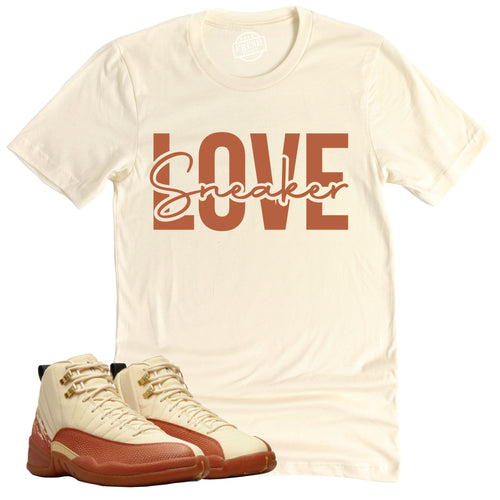 Sneaker Love Shirt | Retro Air Jordan 12 Eastside Golf Sneaker Match Tee