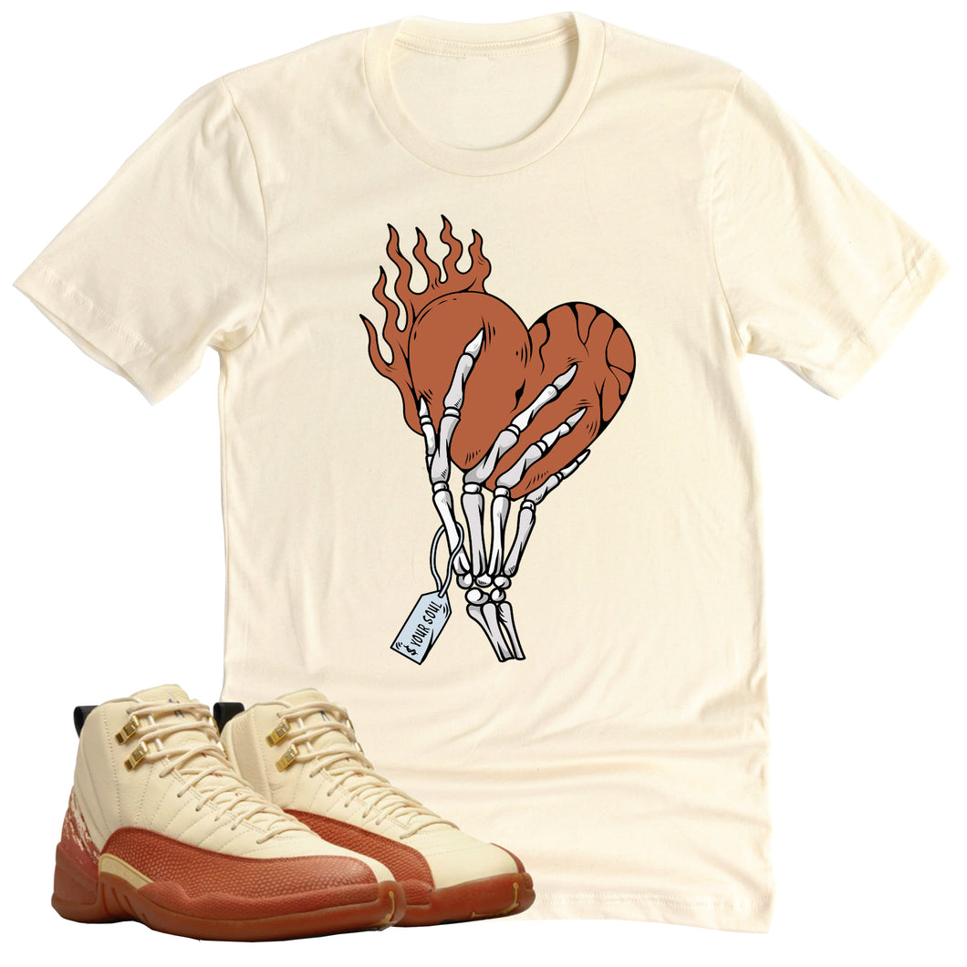 Cost Your Soul Shirt | Retro Air Jordan 12 Eastside Golf Sneaker Match Tee